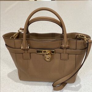 Michael Kors Hamilton Leather Tote